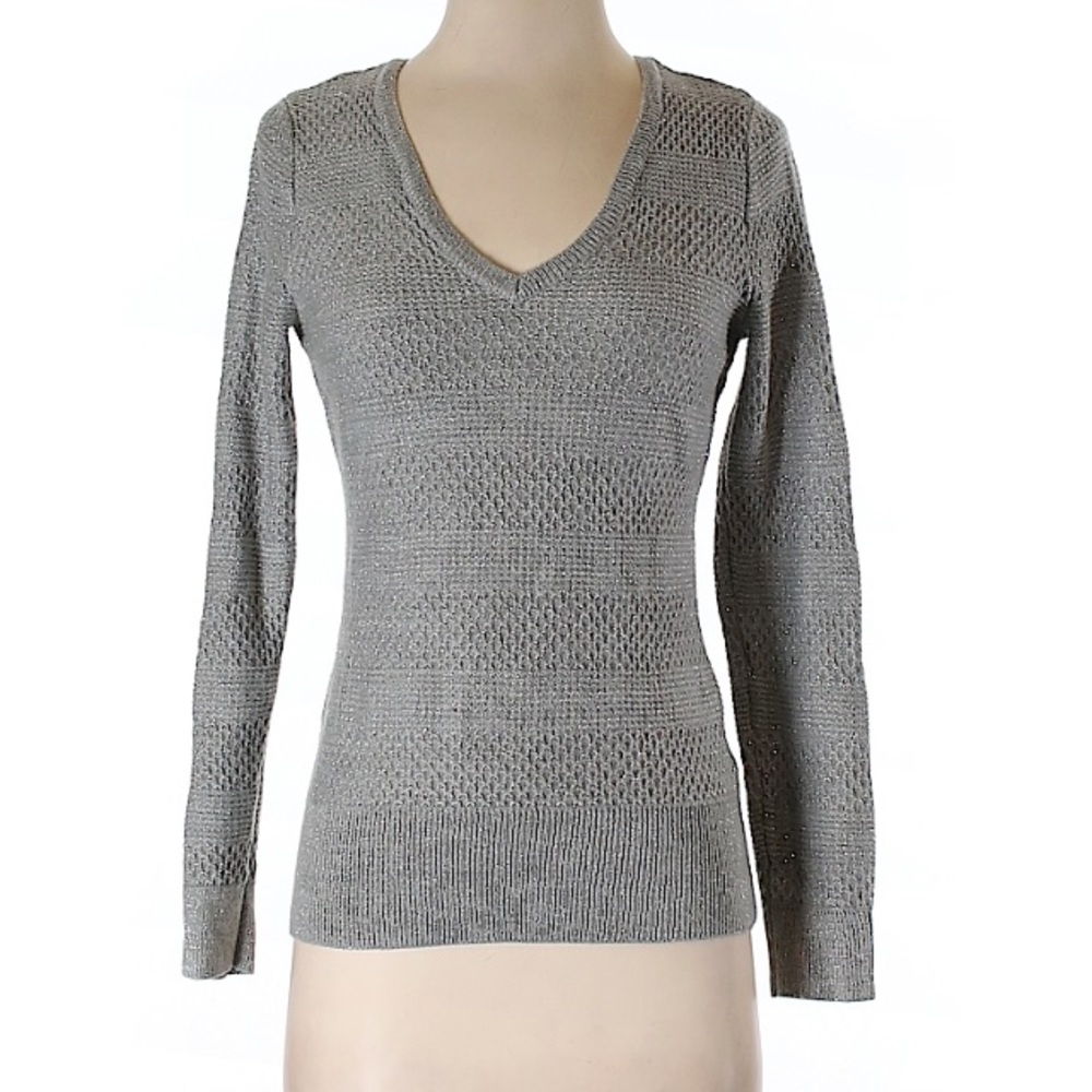 ♥️Sparkly Grey Sweater